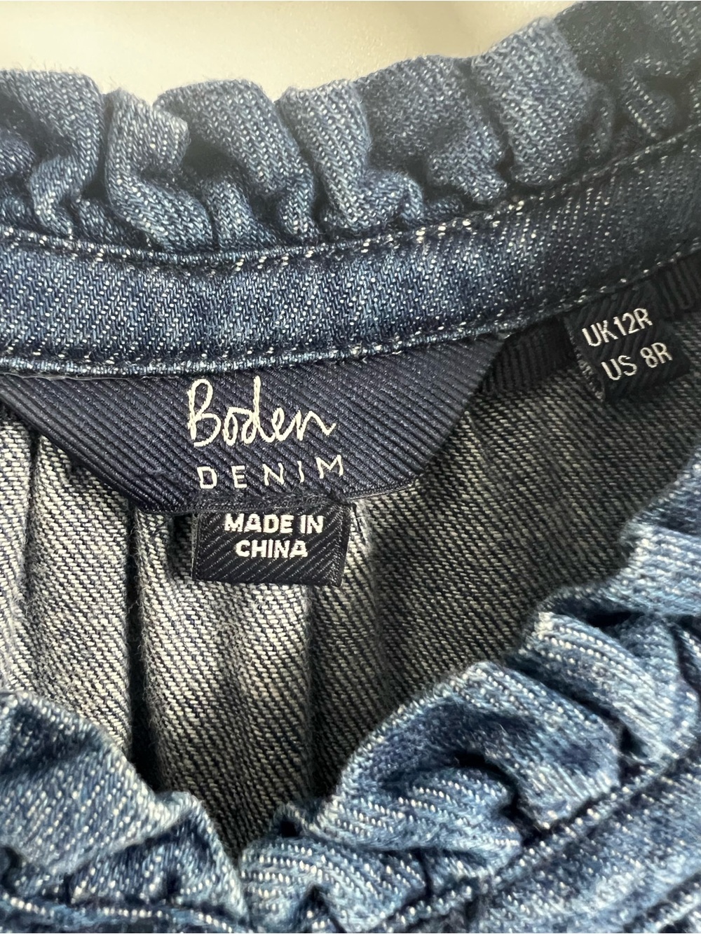 Boden Alba Denim Maxi Dress
Size 8 - Picture 4 of 5